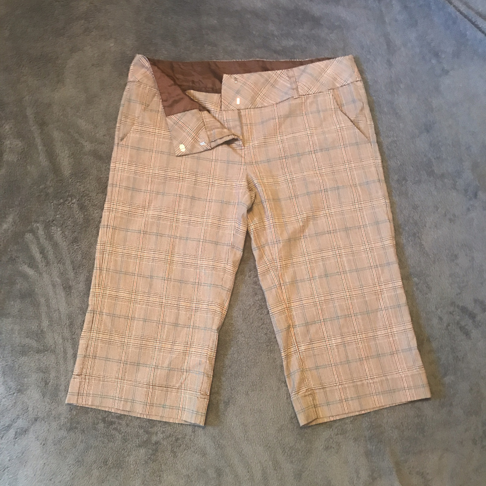 Heart Soul Brown Capris Size 13
